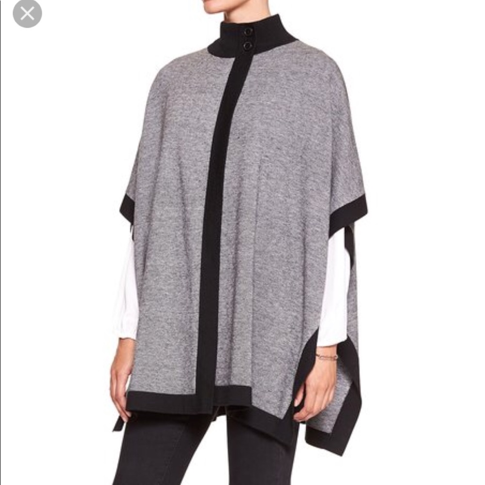 Banana Republic Poncho Sweater